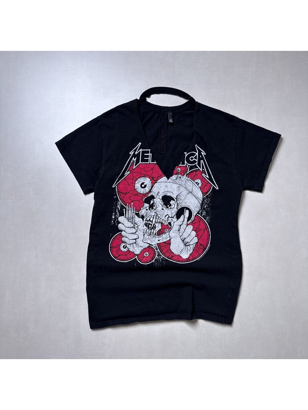 Metallica Skull Graphic Black Band Tee Shirt